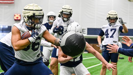 Penn State embracing opportunity to practice this spring taken in Altoona, Pa. (Penn State)